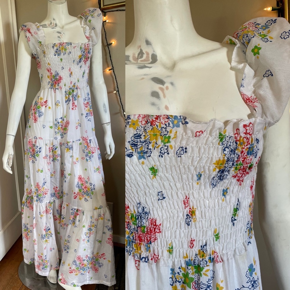 VINTAGE HIPPY SUNDRESS MEDIUM